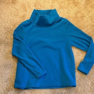 Dudley Stephens Vibrant Blue Turtleneck Sweater